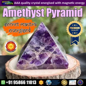 Amethyst pyramid small size