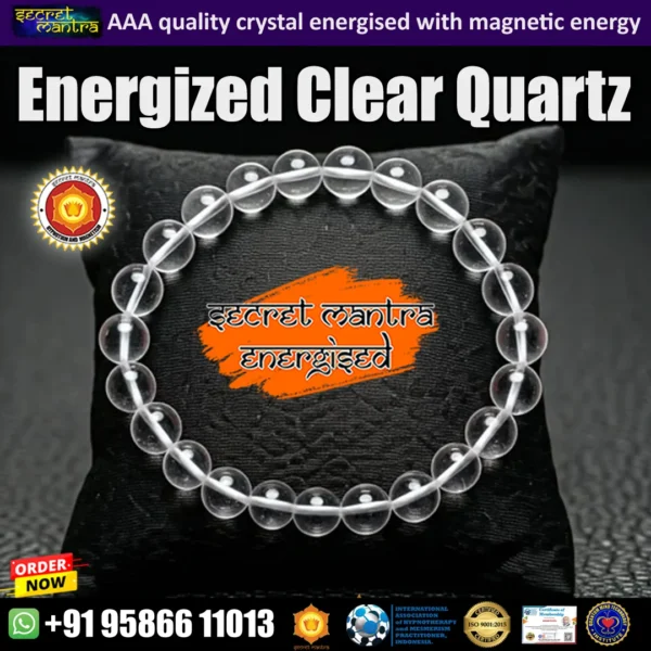 Clear quartz bracelet
