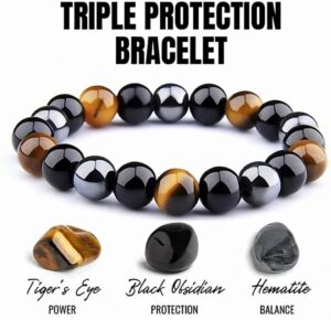 Triple protection bracelet
