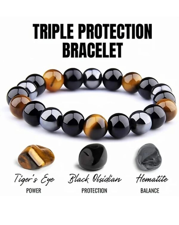 Triple protection bracelet