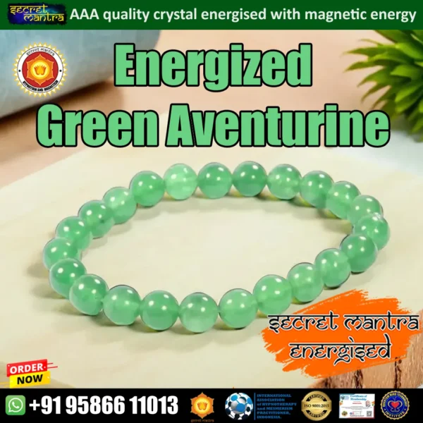 Green Aventurine crystal bracelet