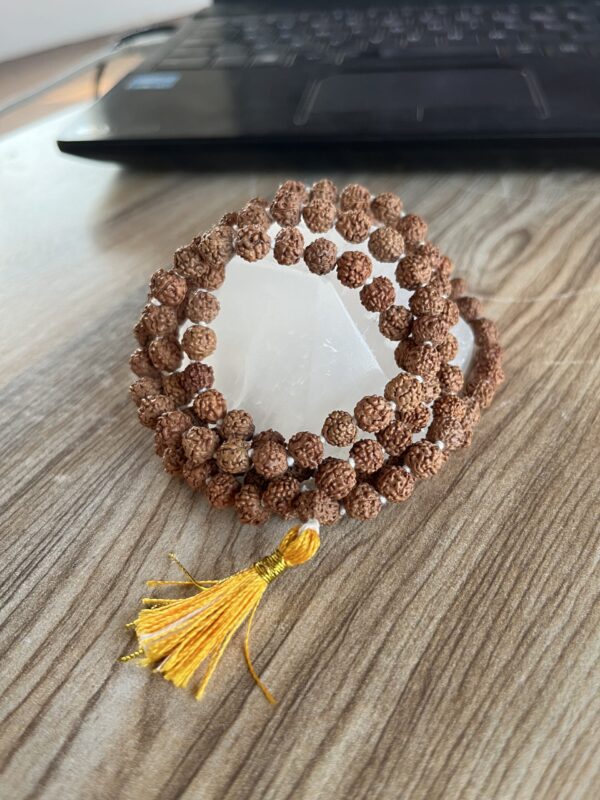 Rudrax mala for jaap and wear - Image 2