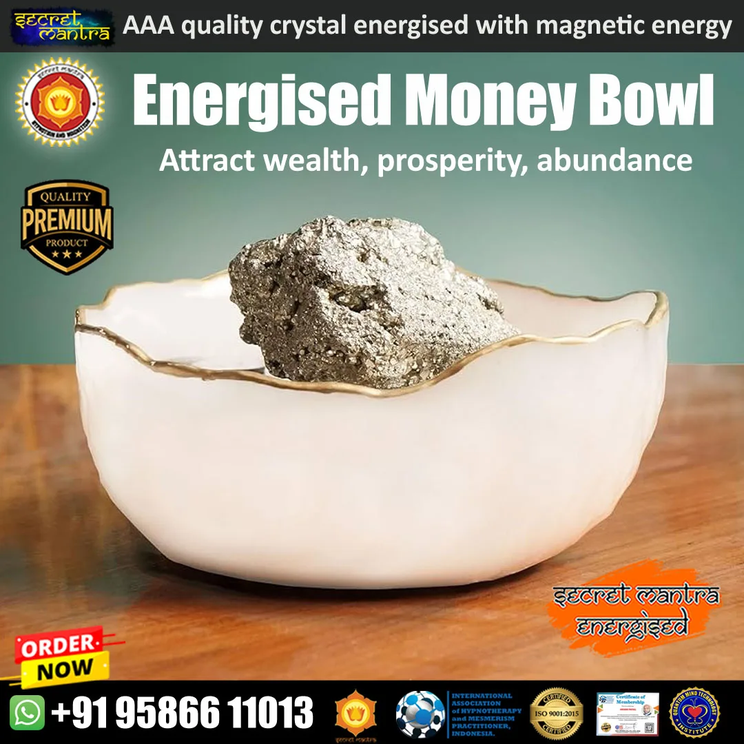 Money bowl for wealth prosperity abundance