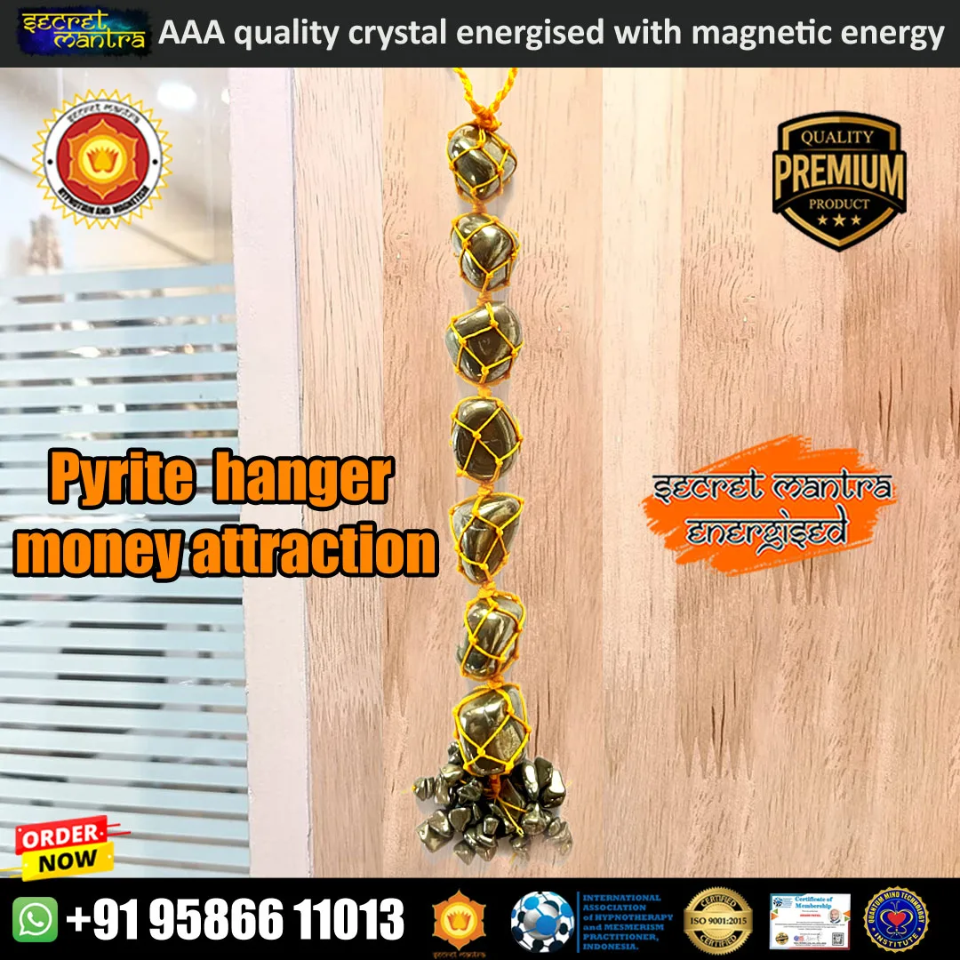 Pyrite hanger for money attraction - Image 2